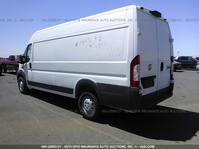 3C6URVJG8GE127717 - 2016 RAM PROMASTER 3500 3500 HIGH WHITE photo 3
