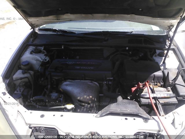 4T1BE30K53U135979 - 2003 TOYOTA CAMRY LE/XLE/SE Ақ фото 10