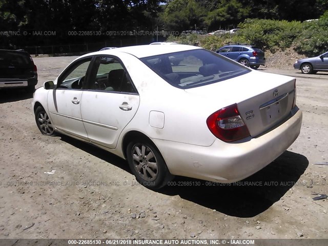 4T1BE30K53U135979 - 2003 TOYOTA CAMRY LE/XLE/SE Ақ фото 3