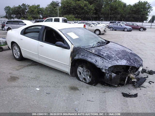 2B3HD46R12H241974 - 2002 DODGE INTREPID SE WHITE photo 1