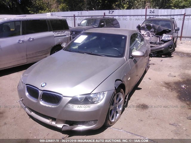 WBAWL73537PX49536 - 2007 BMW 335 I BROWN photo 2