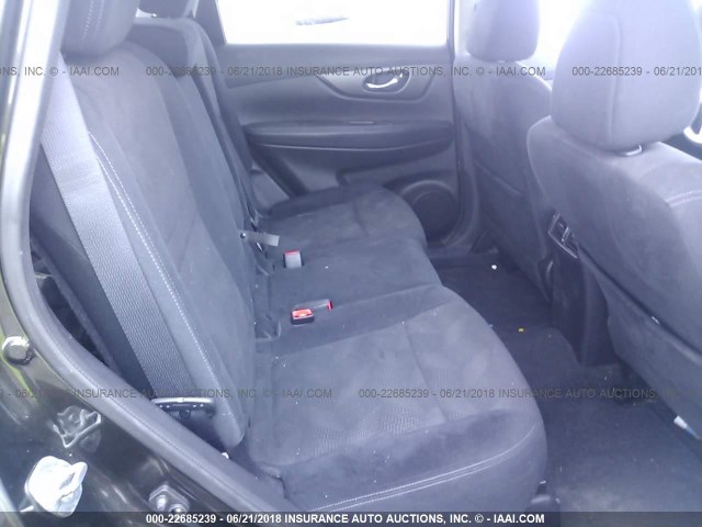 5N1AT2MT3EC776667 - 2014 NISSAN ROGUE S/SL/SV BLACK photo 8