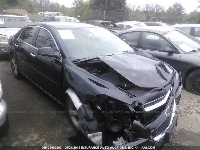 1G1ZC5E08CF229881 - 2012 CHEVROLET MALIBU 1LT 黑色 照片 1