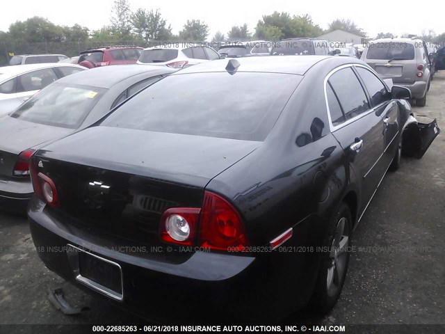 1G1ZC5E08CF229881 - 2012 CHEVROLET MALIBU 1LT 黑色 照片 4