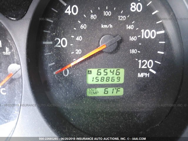 JF1SG65633H710753 - 2003 SUBARU FORESTER 2.5XS მუქწითელი ფოტო 7