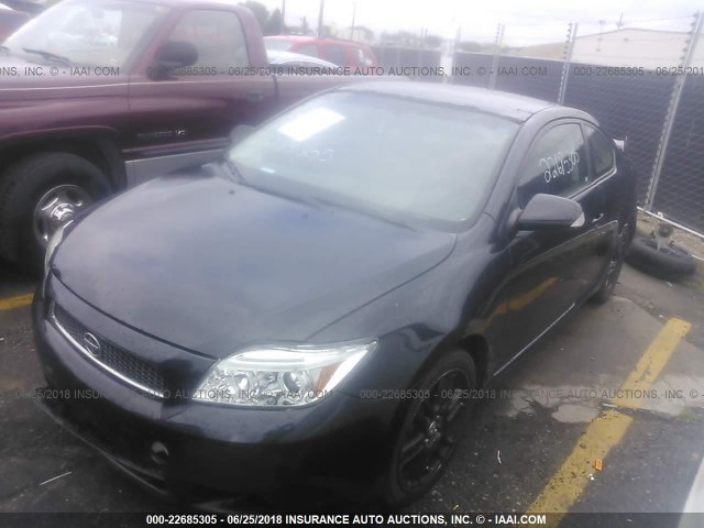 JTKDE177X70205386 - 2007 TOYOTA SCION TC 黑色 照片 2