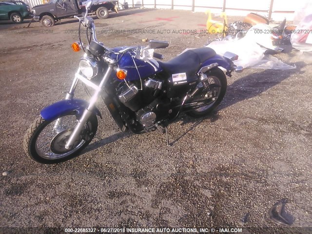 JH2RC5810CK200045 - 2012 HONDA VT750 S ლურჯი ფოტო 2