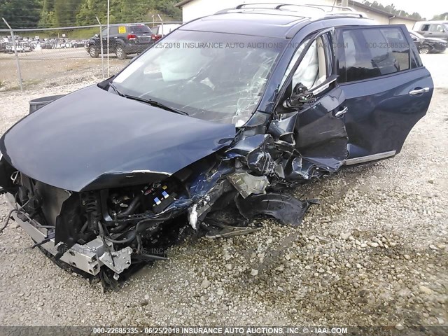 5N1AR2MM0DC600018 - 2013 NISSAN PATHFINDER S/SV/SL/PLATINUM 蓝色 照片 2