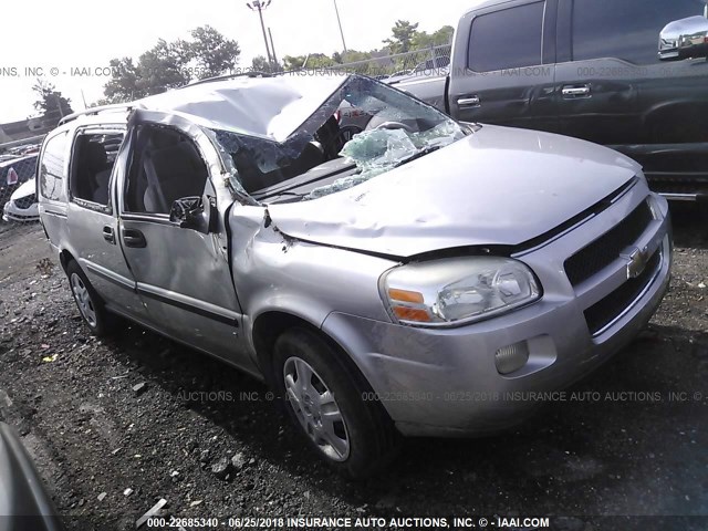 1GNDV23L86D169096 - 2006 CHEVROLET UPLANDER LS SILVER photo 1