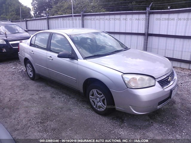 1G1ZS58F97F219594 - 2007 CHEVROLET MALIBU LS SILVER photo 1