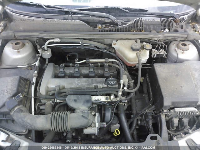 1G1ZS58F97F219594 - 2007 CHEVROLET MALIBU LS SILVER photo 10