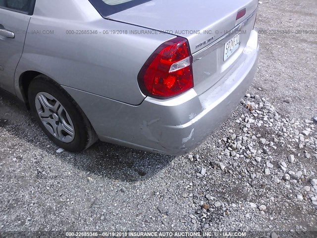 1G1ZS58F97F219594 - 2007 CHEVROLET MALIBU LS SILVER photo 6