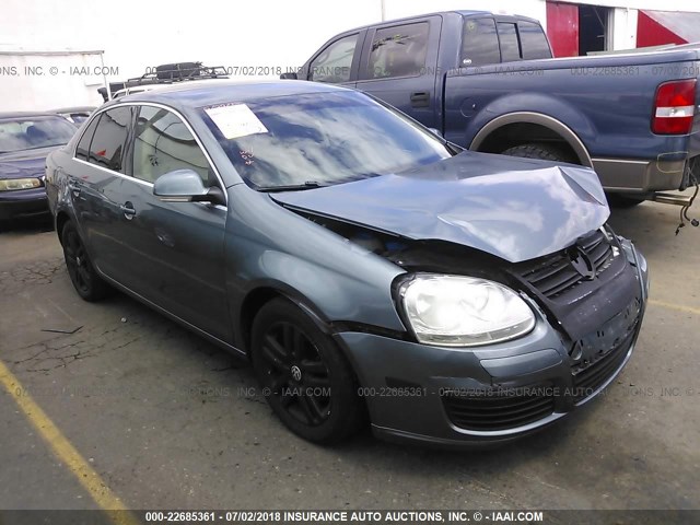 3VWRT81K76M816624 - 2006 VOLKSWAGEN JETTA TDI GRAY photo 1