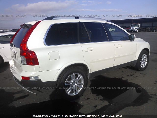 YV4CZ852971383126 - 2007 VOLVO XC90 V8 WHITE photo 4