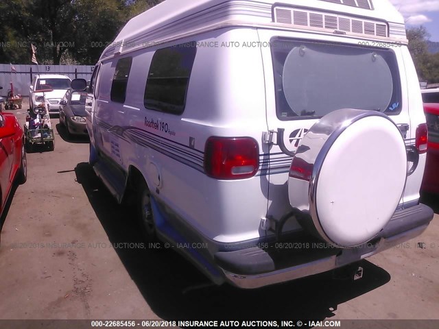 2B6KB31Y31K541570 - 2001 DODGE RAM VAN B3500 WHITE photo 3