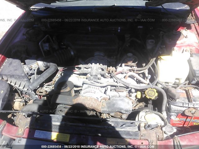 4S3BG6853X6644879 - 1999 SUBARU LEGACY OUTBACK/SSV/LIMITED/30TH RED photo 10