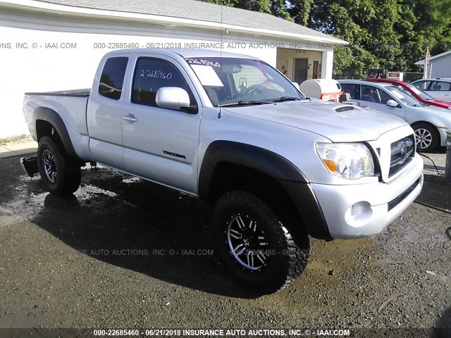 5TEUU42N45Z120011 - 2005 TOYOTA TACOMA ACCESS CAB Silber Foto 1
