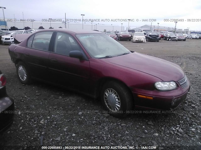 1G1ND52F84M616318 - 2004 CHEVROLET CLASSIC RED photo 1