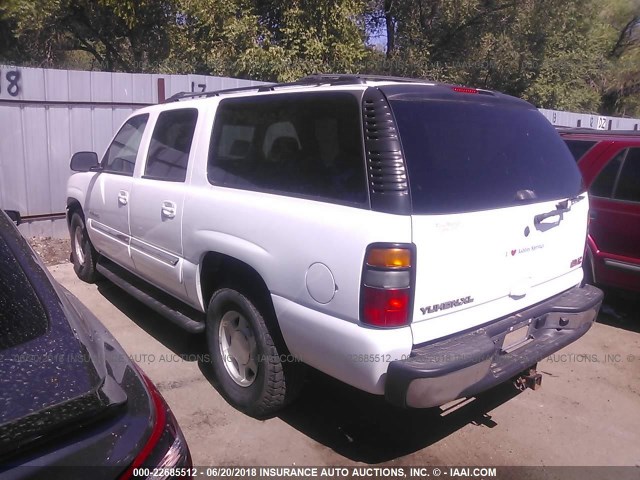 1GKFK16Z26J117439 - 2006 GMC YUKON XL K1500 WHITE photo 3