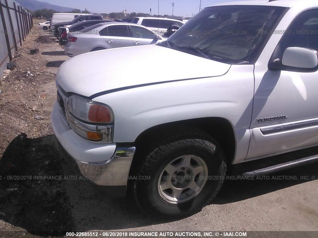 1GKFK16Z26J117439 - 2006 GMC YUKON XL K1500 WHITE photo 6