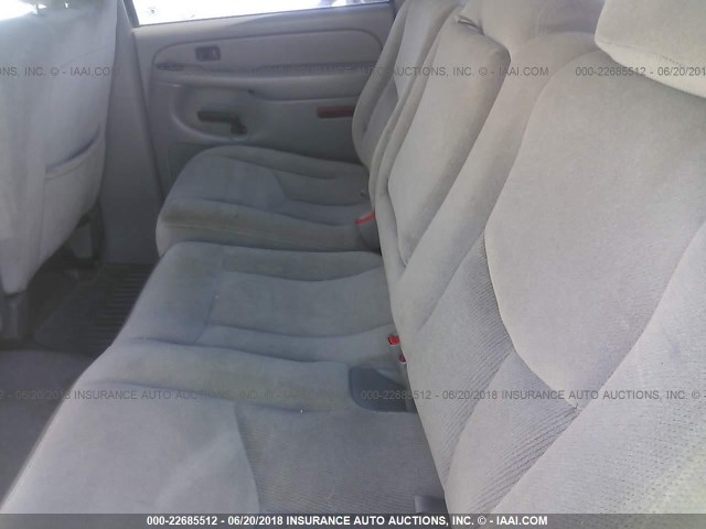 1GKFK16Z26J117439 - 2006 GMC YUKON XL K1500 WHITE photo 8