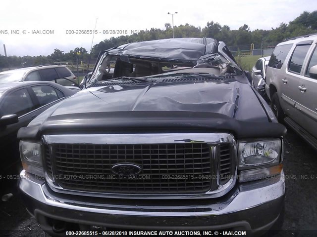 1FMNU45S13EB55977 - 2003 FORD EXCURSION EDDIE BAUER BLACK photo 7