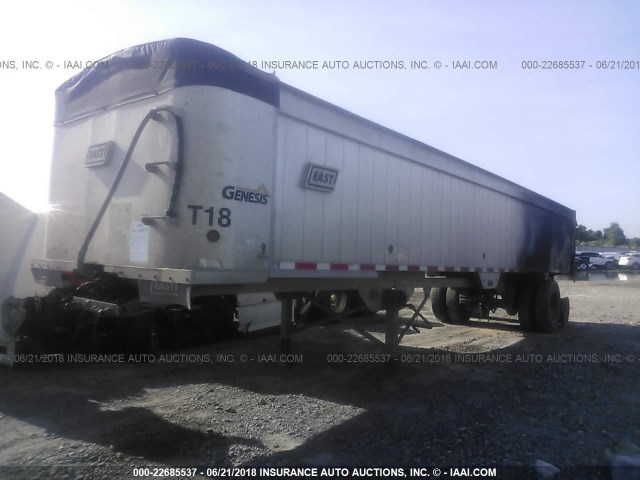 1E1F9S2886RB38958 - 2006 EAST MANUFACTURING END DUMP  SILVER photo 2