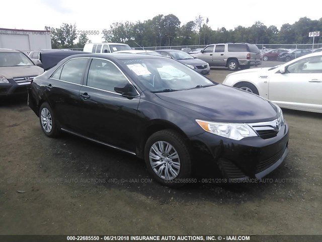 4T1BF1FK5CU071869 - 2012 TOYOTA CAMRY SE/LE/XLE 黑色 照片 1