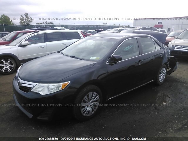 4T1BF1FK5CU071869 - 2012 TOYOTA CAMRY SE/LE/XLE 黑色 照片 2