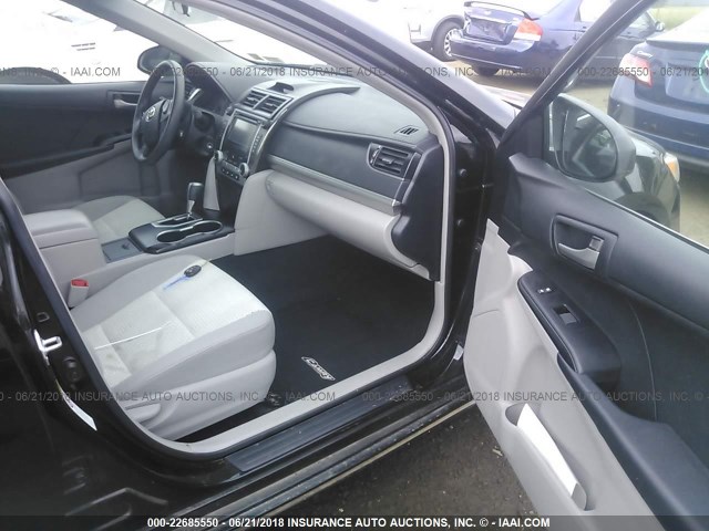 4T1BF1FK5CU071869 - 2012 TOYOTA CAMRY SE/LE/XLE 黑色 照片 5