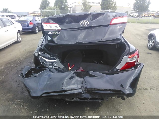 4T1BF1FK5CU071869 - 2012 TOYOTA CAMRY SE/LE/XLE 黑色 照片 6