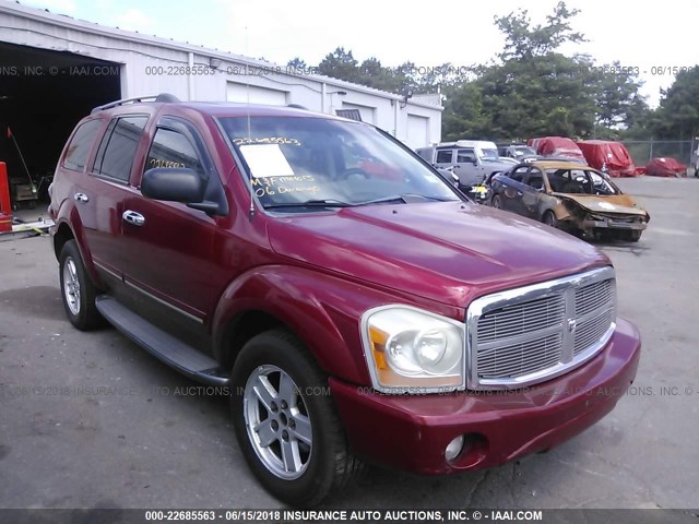 1D8HB58226F127341 - 2006 DODGE DURANGO LIMITED RED photo 1