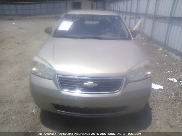 1G1ZS58F68F126453 - 2008 CHEVROLET MALIBU LS 米色 照片 6