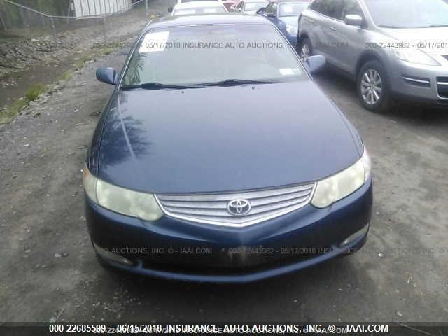 2T1CF28PX2C591715 - 2002 TOYOTA CAMRY SOLARA SE/SLE ლურჯი ფოტო 6
