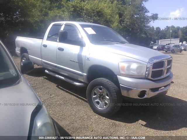 1D7KS28C36J188101 - 2006 DODGE RAM 2500 ST/SLT SILVER photo 1