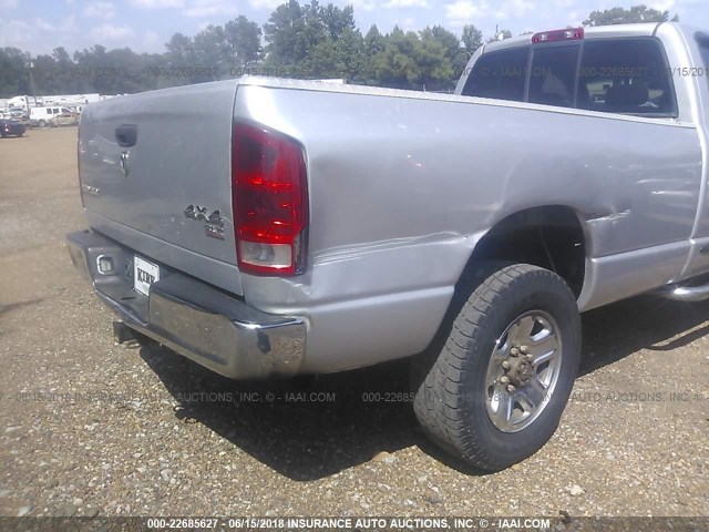 1D7KS28C36J188101 - 2006 DODGE RAM 2500 ST/SLT SILVER photo 6