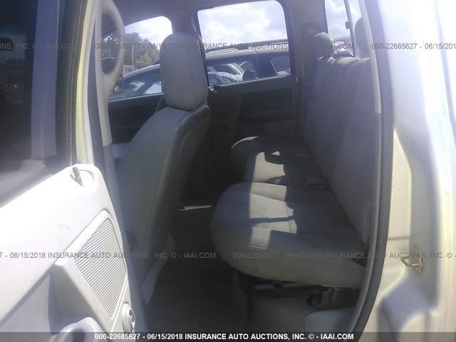1D7KS28C36J188101 - 2006 DODGE RAM 2500 ST/SLT 银色 照片 8