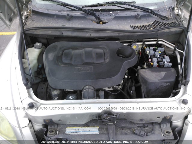 3GNDA13DX6S628207 - 2006 CHEVROLET HHR LS SILVER photo 10