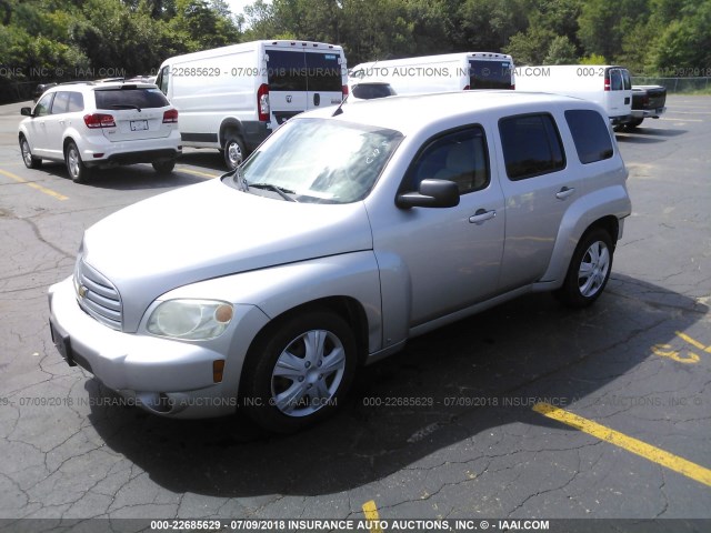 3GNDA13DX6S628207 - 2006 CHEVROLET HHR LS SILVER photo 2
