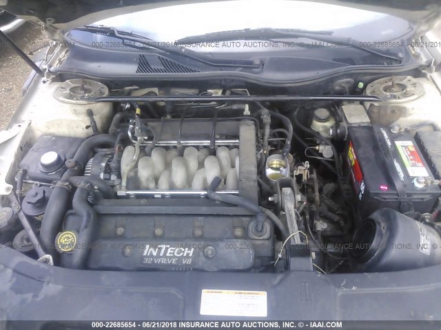 1LNHM97V2XY676082 - 1999 LINCOLN CONTINENTAL  奶油色 照片 10