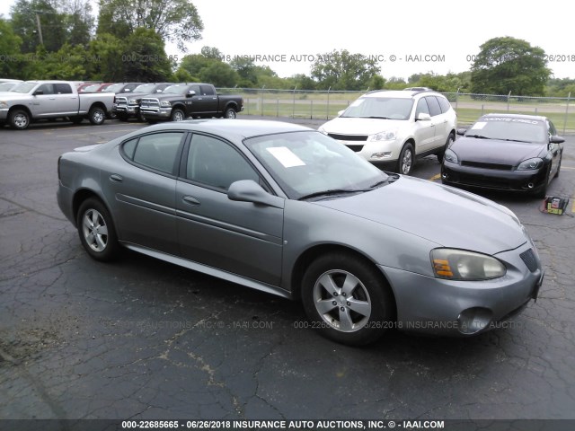 2G2WP552781118774 - 2008 PONTIAC GRAND PRIX GRAY photo 1