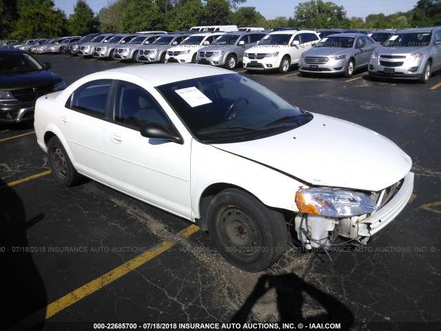 1B3EL46X45N646369 - 2005 DODGE STRATUS SXT WHITE photo 1