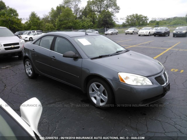 1G2ZG57B384303998 - 2008 PONTIAC G6 SE GRAY photo 1