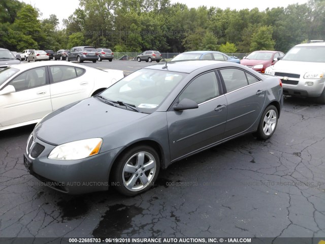 1G2ZG57B384303998 - 2008 PONTIAC G6 SE GRAY photo 2