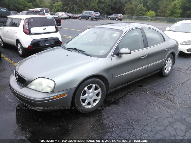 1MEFM55S23G624673 - 2003 MERCURY SABLE LS PREMIUM GRAY photo 2