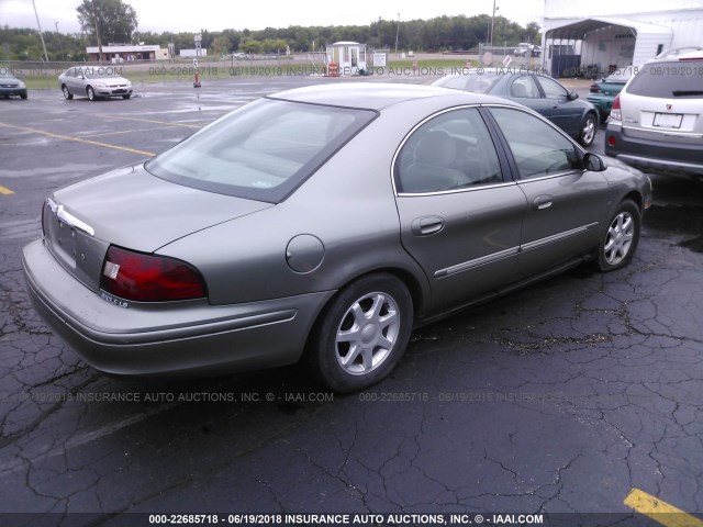 1MEFM55S23G624673 - 2003 MERCURY SABLE LS PREMIUM GRAY photo 4