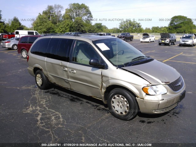 2C4GP44333R351971 - 2003 CHRYSLER TOWN & COUNTRY LX GOLD photo 1