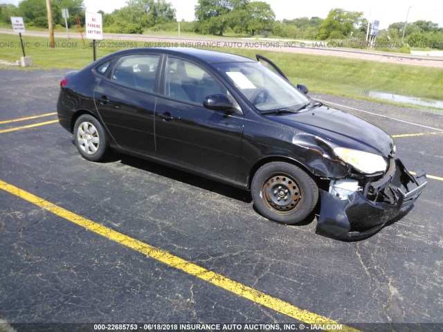 KMHDU46D58U363577 - 2008 HYUNDAI ELANTRA GLS/SE/LIMITED BLACK photo 1