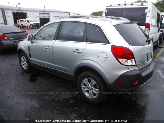 3GSCL33PX8S510721 - 2008 SATURN VUE XE SILVER photo 3