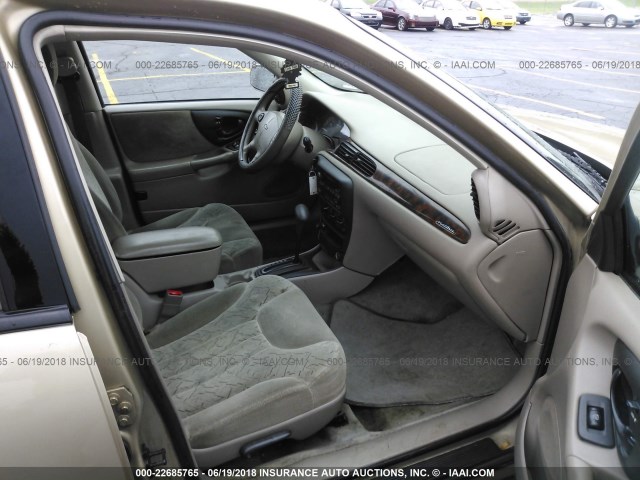 1G1NE52J316182536 - 2001 CHEVROLET MALIBU ოქროსფერი ფოტო 5